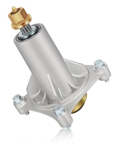 Lawn Mower Spindle for Husqvarna YTH24V48 Ariens Craftsman Poulan Jonsered Murray Mandrel Assembly Replacement Part Number 532187292 532192870 187292 532187281 21546238 21546299 Mower Mandrel Spindle