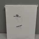 Zonon Laundry Room Mirror Decal Silver 3D Acrylic Mirror Wall Stickers DIY Wall Sticker for Bathroom Home Decorations Supplies(Silver)