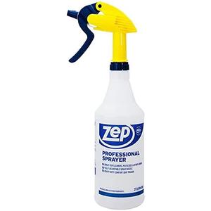 Zep Professional Sprayer Bottle 32 ounces - Up to 30 Foot Spray, Adjustable Nozzle