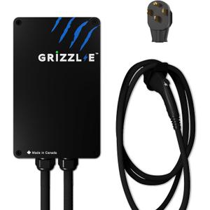 Grizzl-E Classic, Level 2 240V / 40A Electric Vehicle (EV) Charger, UL Certified, Metal Case Enclosure, Indoor/Outdoor Electric Car Fast Wall Charging Station, NEMA 14-50 Plug, Classic Black