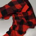 Dog Pajamas for Small Dogs Red Plaid Dog Pjs Soft Flannel Pjs Christmas Pajamas Pet Clothes Warm and Cozy (S) (Small (Back:12"))