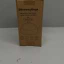 Bean Bag Cover (No Filler), Faux Fur Comfy Bean Bag Covers for Adults, Washable Beanbag Chair Cover, Fluffy Plush Giant Bean Bags Chairs Covers for Teens Kids Girls, Anti-Slip, 5FT, Black