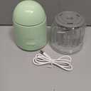 Mini Food Processor - Cordless Food Processor & Portable Small Food Chopper for Meat Vegetables Fruit Salad Onion Garlic, Kitchen 1.3Cup, 300ml, 150 Watts,Glass Container Dishwasher Safe