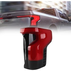 Dasbecan Tail Light Assembly LED Compatible With 2022-2025 Ford F150 Lightning (Platinum, Lariat) Taillight Rear Lamp Right Passenger Side Replace# NL34-13B504-BG