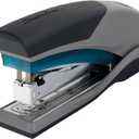 Swingline Stapler, 25 Sheet Capacity, Optima 25, Jam Free, Reduced Effort, Soft Grip, Blue and Gray (66404) (Pack of 1)