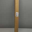 LazBlinds No Tools No Drill Cordless Zebra Blinds for Windows, Dual Layer Light Control for Day and Night, Light Filtering Privacy Roller Blinds and Shades for Home, 36" W x 72" H, Stone Grey