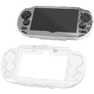 OSTENT Protective Clear Crystal Hard Carry Guard Case Cover Skin for Sony PS Vita PSV 1000 PCH-1000