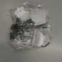 Conair Double Ceramic Hot Rollers for Long, Medium & Short Hair, 5 Ceramic Flocked 1-Inch Heated Hair Rollers with Clips, Hot Curlers for Women, Volume & Curls, Dual Voltage, Pink/White