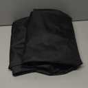 QH.HOME Fire Pit Cover Round, 100% Waterproof, 600D Strong Tear Resistant, Outdoor Firepit Covers Round Fits 33",34 inch ,35 inch,36 inch Fire Pit Cover, 36 Dia X 20H -Black .