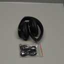 Uliptz Wireless Bluetooth Headphones, 65H Playtime, 6 EQ Sound Modes, HiFi Stereo Over Ear Headphones with Microphone, Foldable Lightweight Bluetooth 5.3 Headphone for Travel/Office/Cellphone/PC (Standard, Black)