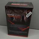 MQRW Push Up Board,Home Gym,Portable Exercise Equipment,Pilates Bar and 20 Fitness Accessories with Resistance Bands and Ab Roller Wheel,Full Body Workout at Home (Black)