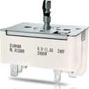 3149400 3148954 WP3149400 3148953 Range Surface Burner Infinite Switch for Large 8 Inch Burner Replace Parts: 2786 AP6007666 PS11740783 EAP11740783 310180 311846 311858 311859 Fits for Whirlpool