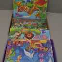 Roberly Wooden Puzzles for Kids Ages 4-8, 60 Pieces Jigsaw for Kids 3 4 5 6 7 8 Preschool Learning Educational Puzzle Toys Set for Boys Girls - Dinosaur, Ocean, Animal, Insect, Space, Vehicles