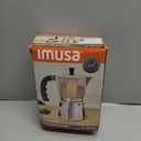 IMUSA 9 Cup Cast Aluminum Stovetop Coffeemaker, Moka Pot for Classic Cuban, Italian, and Espresso Style Coffee