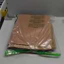 Pieviev Cat Litter Mat Double Layer Waterproof Urine Proof Trapping Mat 1 Pack (30''X24'', Brown)