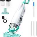 Cordless Handheld Pool Vacuum 18.5 GPM, Above Ground Pool Vacuum Cleaner with 60 Mins Runtime & 6ft Telescopic Pole, 45W Strong Suction Hot Tub Vacuum for Pools, Spas, Steps, Sand, Leaves
