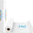 2 Pack of 18-Inch Easel Paper Roll for Arts & Crafts, Fits Most Standard Kids Easels, 100-Foot Rolls, 18" x100'