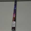 Colorful Wavy Stained Glass Window Film Window Privacy Film Stained Decals Static Cling Sun Blocking Decor for Home Office Windows Doors Glass Partitions 17.7x39.3 inch