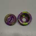 Dog Frozen Treat Toy, Slow Food Training to Relieve Boredom and Stimulating, Interactive Treat Dispensing Dog Toy, Interactive Chew Toys, Super Easy to Open Clean, for Small Dogs (purple, Large)