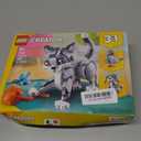 LEGO Creator 3 in 1 Playful Cat Toy - Building Toy with 3 Building Options, Cat, Dog, or Pigeon - Birthday Gift for Kids - Animal Figures for Kids, Girls and Boys, Ages 8+ - 31163