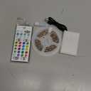 RUISHINE Battery Operated LED Strip Lights 20ft, Battery Powered LED Strip Lights for Bedroom Color Changing APP Remote, USB Led Lights for TV, Room, Kitchen, Party