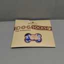 PUPTECK Anti-Slip Dog Socks with Double Sides Grips for Small Medium Large Dogs Hardwood Floors Prevents Licking, Dog Shoes for Hot Pavement Traction Control for Senior Dogs, Royal Blue, XL