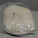 Round Throw Pillow 15.7inch - Soft Floor Cushion With Handmade Pleats for Couch, Sofa, Bed, Living Room - Velvet Decorative Pillow