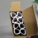 ZhiYo Mini Corner Cord Hider for One Cord, Corner Cable Concealer, Wire Covers for Cords, Paintable Cord Cover, Cable Management Channel, Raceway for Wall, Floor Baseboard, Ceiling White (Small - 136in)