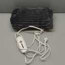 Electric Hand Warmer, Soft Flannel Heated Gloves, Hand Warmer Pouch, Heating Pad for Hands Pain Relief Fingers Arthritis for Women Men Elder, Auto Off & 3 Level, Dark Grey