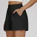 AKEWEI Dress Shorts for Women High Waisted Wide Leg Trendy Shorts
