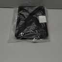 Silverware Organizer - Expandable Kitchen Drawer Organizer, Adjustable Utensil Organizer, Cutlery Tray for Forks, Knives, Multipurpose Kitchen Organizers and Storage Solution, Black