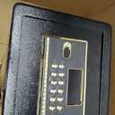 Safe Box with Digital Keypad & Alarm System - Electronic Lock Box for Jewelry Cash with Adjustable Shelves - Includes LED Light & Fireproof and Waterproof Bag(0.8/1.0/1.3/1.53/2.5Cuft)