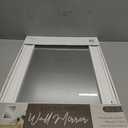 DI CA 18x24 WHITE RATTAN MIRROR