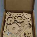 Commander EDH Command Zone Tray with Life Counter Wooden Compatible with Magic The Gathering, MTG