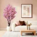 5.9ft Tall Pink Artificial Cherry Blossom Tree
