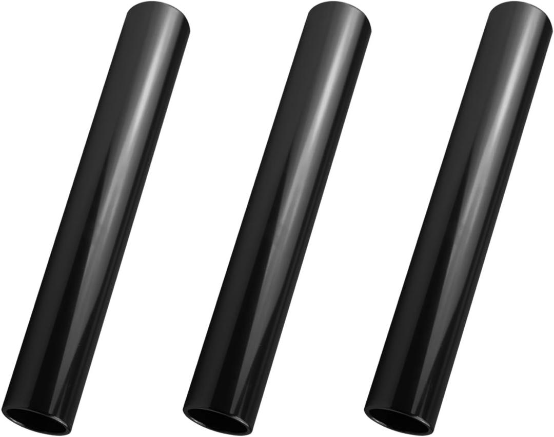 Flylin Relay Baton, Athletics Aluminum Batons Track Field Relay Batons Running Baton for Race Running and Outdoor Sports (Black)