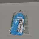 FITLY Soft Flask - Shrink As You Drink Soft Water Bottle for Hydration Pack - Folding Water Bottle Ideal for Running, Hiking, Cycling, Climbing & Rigorous Activity (12 Ounces, Blue)