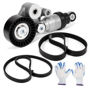 Serpentine Belt Kit with Tensioner Compatible with 2012-2021 Mazda 3 6 CX-3 CX-5 CX-9 CX-30 MX-5 Miata 2.0L 2.3L 2.5L, Replaces 90K-39390 K060380 6PK965 39390 89710