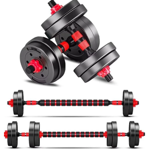 Adjustable-Dumbbells-Sets,Free Weights-Dumbbells Set of 2 Convertible To Barbell A Pair of Lightweight for Home Gym,Women and Men Equipment