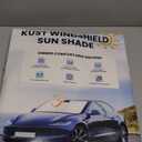 KUST Windshield Sun Shade for Freightliner Sprinter & Mercedes Benz Sprinter Accessories 2007-2025 2026 Window Sunshade Sun Visor Protector Foldable Blocks UV Rays Keep Car Cooler
