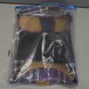 Kuoser Waterproof Dog Coat, Reversible Dog Jacket for Medium Dogs, Adjustable Durable Doggie Winter Coat Warm Puppy Cold Weather Apparel from Small to Large Breed, Purple M (Medium (Pack of 1))