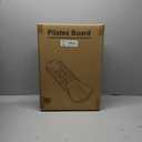 Pilates Board,Pilates Reformer Sets,Multifunctional Abdominal Pilates Board for Home Workout Equipment,Portable Foldable Ab Board Pilates Exercise Machine,Pilates Reformer Board for Women,Deep Black