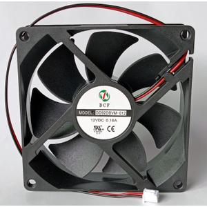 DD92DBVM-012 DC Fan DD92DBVM-012 12VDC 0.16A 9CM 909025mm 2-Wire Cooling Fan