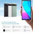 for Google Pixel 6A incell Screen Replacement for Pixel 6A GX7AS GB62Z G1AZG LCD Display Touch Screen Digitizer Assembly Replacement with Tools