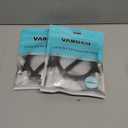 Vabogu Cat 8 Ethernet Cable, Heavy Duty High Speed Internet Network Cable, Multiple Size Options, 26AWG, 2000MHz 40Gbps with Gold Plated RJ45 Connectors, Shielded for Indoor & Outdoor Use, 3FT