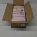 Large Storage Baskets for Shelves, Closet Organizers Bins for Clothes Blanket Towels, Baby Nursery, Toy Baskets Box, Woven Rope Baskets, 17 x 13 x 7.5, 2 Packs Light Pink