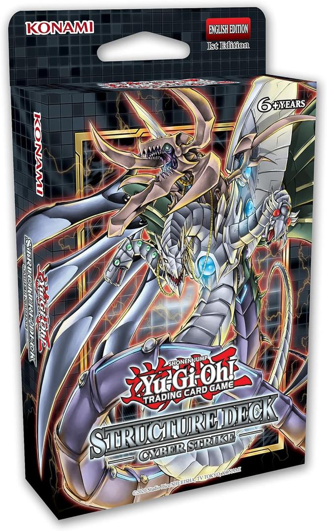 YU-GI-OH! SDCS Structure Deck: Cyber Strike Unlimited Reprint, Trading Card Set