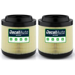 2pcs Engine Air Filter Set for Ford Bronco V6 2.7L (2021-2024); for Bronco L4 2.3L (2021-2024); for Ranger L4 2.3L (2024). Only Fits 4WD. Replace MB3G-9601AA, MB3Z9601A