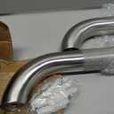 Brushed Nickel Grab Bar 4-Pack, Anti-Slip Bathroom Safety Rail