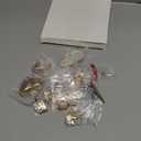 533 Pcs Charms Lip Gloss Keychain Making Kit,Including Key Clips, Lobster Claw Keychains, Extension Chains, Jewelry Pliers, and Bag Charm kit, Suitable for Jewelry Making,Christmas gift for women